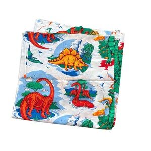 Fabric Country Colorful Dinosaur Print Fabric - 2.5 Yards